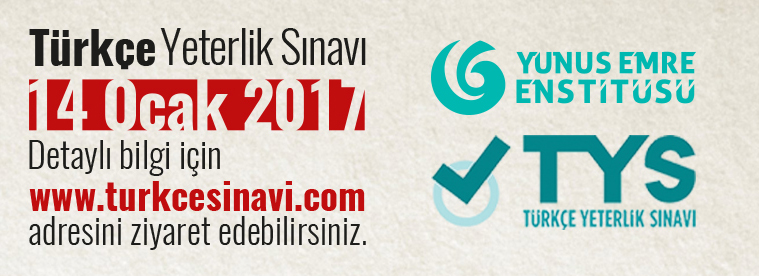 14 Ocak 2017'de Türkçe Yeterlik Sınavı yapılacak