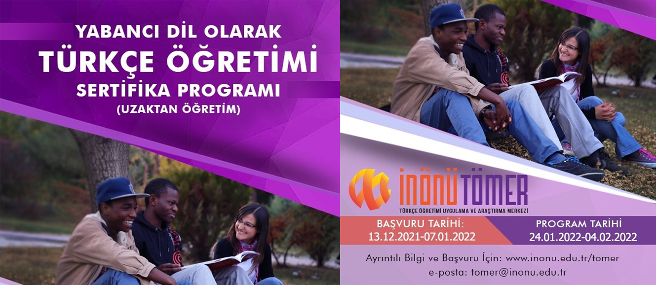 Yabancı Dil Olarak Türkçe Öğretimi Sertifika Programı (Uzaktan Öğretim)